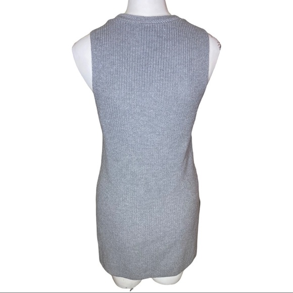 Loft Sleeveless Sweater Gray Tank Size XS - Picture 5 of 10